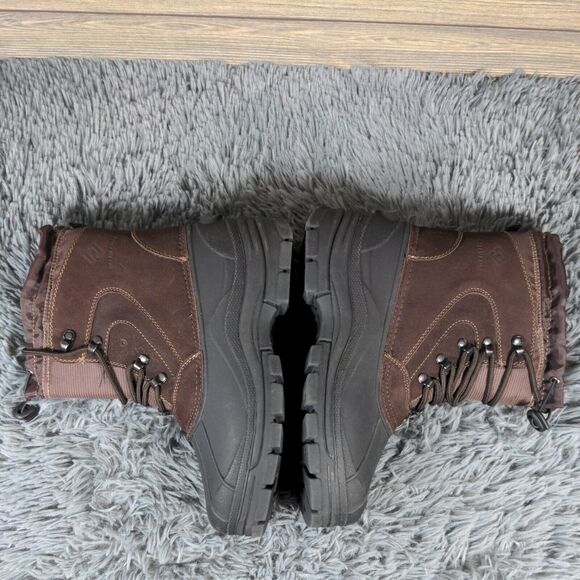 Dream Pairs Force 2 Brown Winter Snow Outdoor Boots THINSULATE Men Teen Sz 7 - Picture 6 of 8